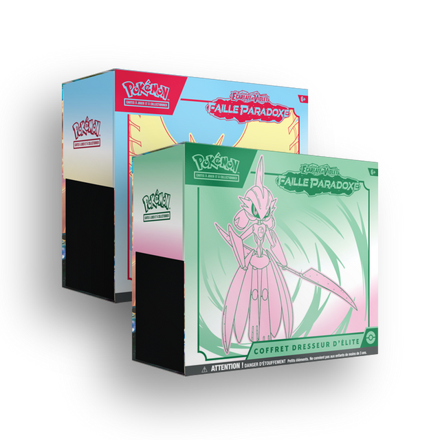 Pokémon - Écarlate et Violet - Coffret - Dresseur d'Élite - EV04 - Faille Paradoxe (FR)