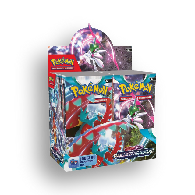 Pokémon - Écarlate et Violet - Boite de Boosters - EV04 - Faille Paradoxe - 36 Boosters (FR)