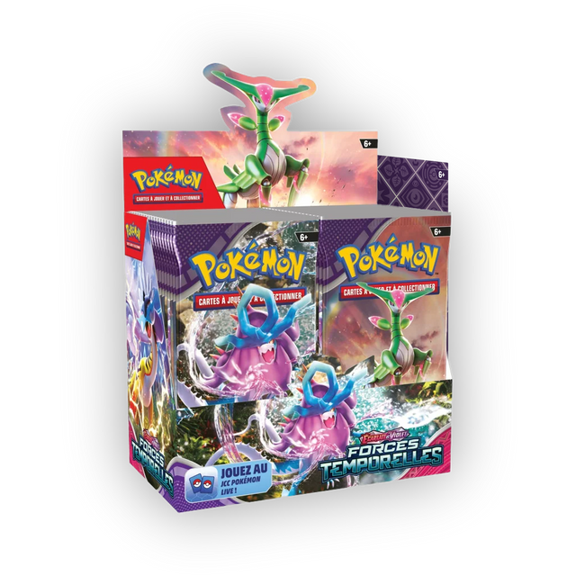 Pokémon - Écarlate et Violet - Boite de Boosters - EV05 - Forces Temporelles - 36 Boosters (FR)