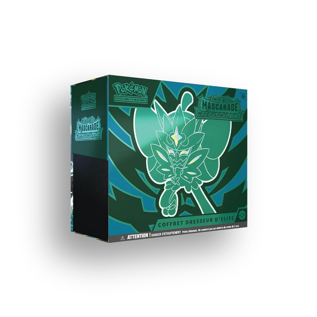 Pokémon - Écarlate et Violet - Coffret - Dresseur d'Élite - EV06 - Mascarade Crépusculaire (FR)