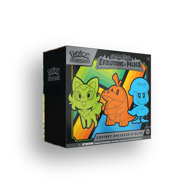 Pokémon - Écarlate et Violet - Coffret - Dresseur d'Élite - EV02 - Évolutions à Paldea (FR)