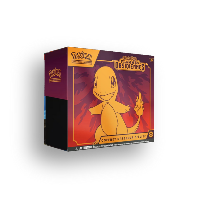 Pokémon - Écarlate et Violet - Coffret - Dresseur d'Élite - EV03 - Flammes Obsidiennes (FR)