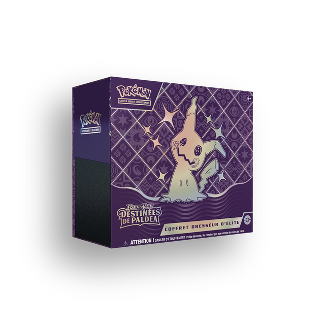 Pokémon - Écarlate et Violet - Coffret - Dresseur d'Élite - EV4.5 - Destinées de Paldéa (FR)
