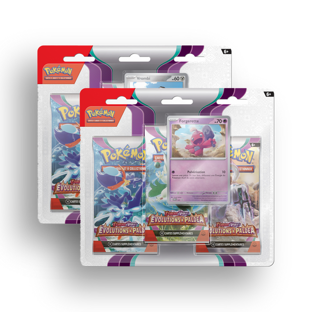 Pokémon - Écarlate et Violet - Tripack - EV02 - Évolutions à Paldea (FR)