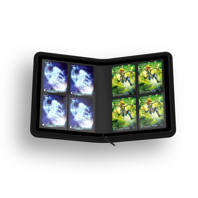 Ultimate Guard® - Zipfolio Xenoskin - 160/8 poches par page - Noir