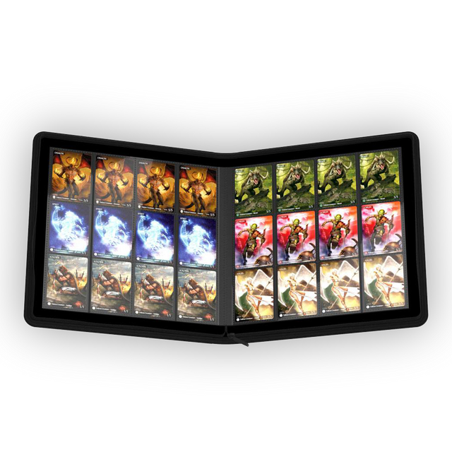 Ultimate Guard® - Zipfolio Xenoskin - 480/24 poches par page - Noir