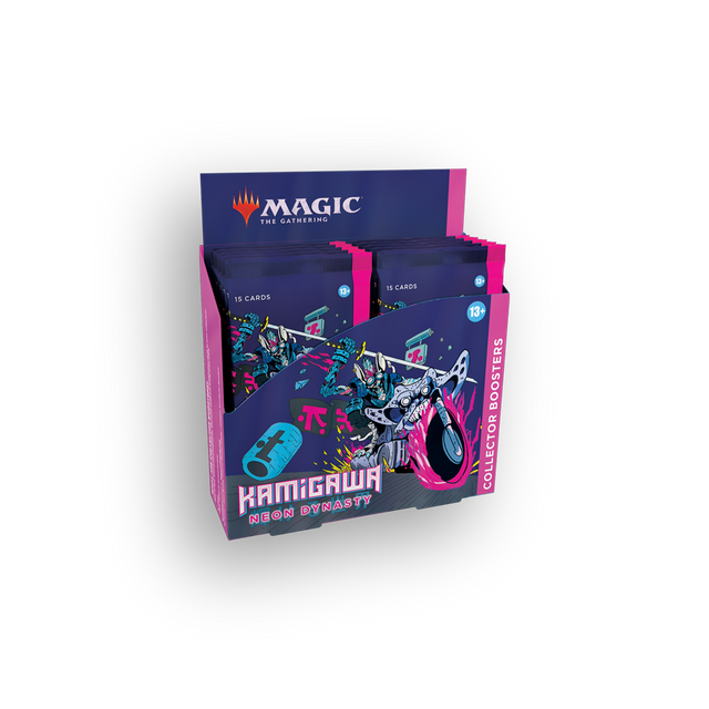 Magic: The Gathering - Kamigawa : la dynastie Néon - Boite de Boosters - 12 Boosters Collector (FR)