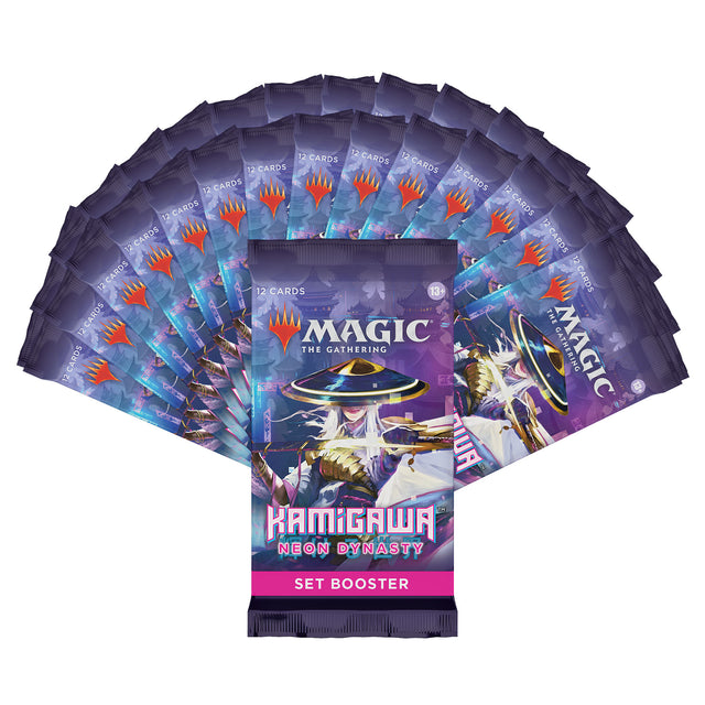 Magic: The Gathering - Kamigawa : la dynastie Néon - Boite de Boosters - 30 Boosters d’extension (FR)