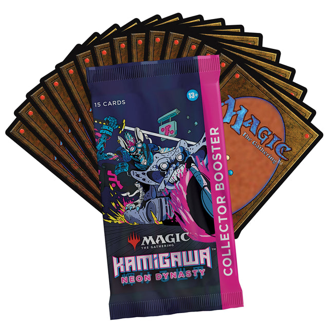 Magic: The Gathering - Kamigawa : la dynastie Néon - Boite de Boosters - 12 Boosters Collector (FR)