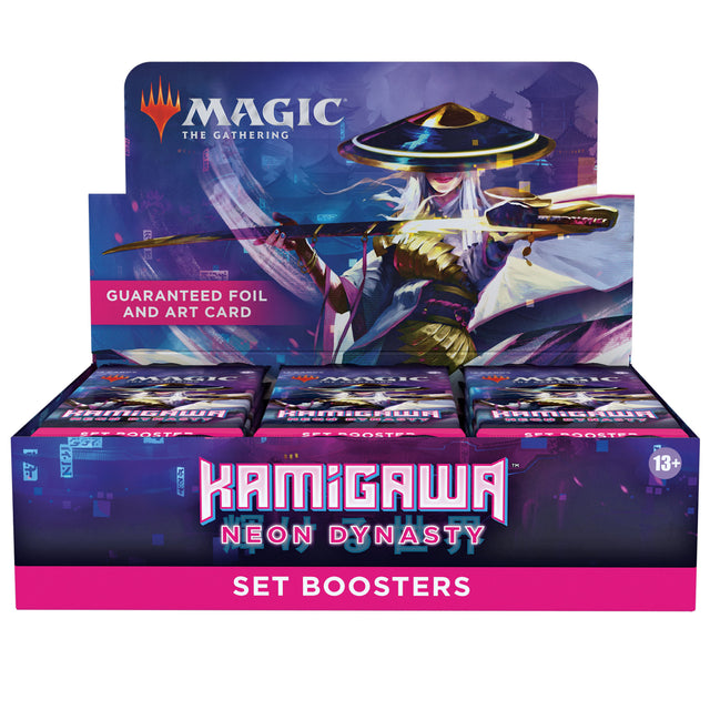 Magic: The Gathering - Kamigawa : la dynastie Néon - Boite de Boosters - 30 Boosters d’extension (FR)
