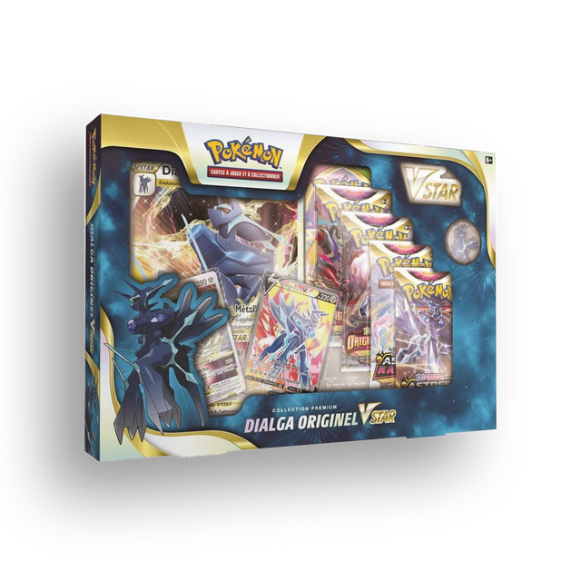 Pokémon - Épée et Bouclier - Coffret - Collection Premium - Dialga Originel VSTAR ou Palkia Originel VSTAR (FR)