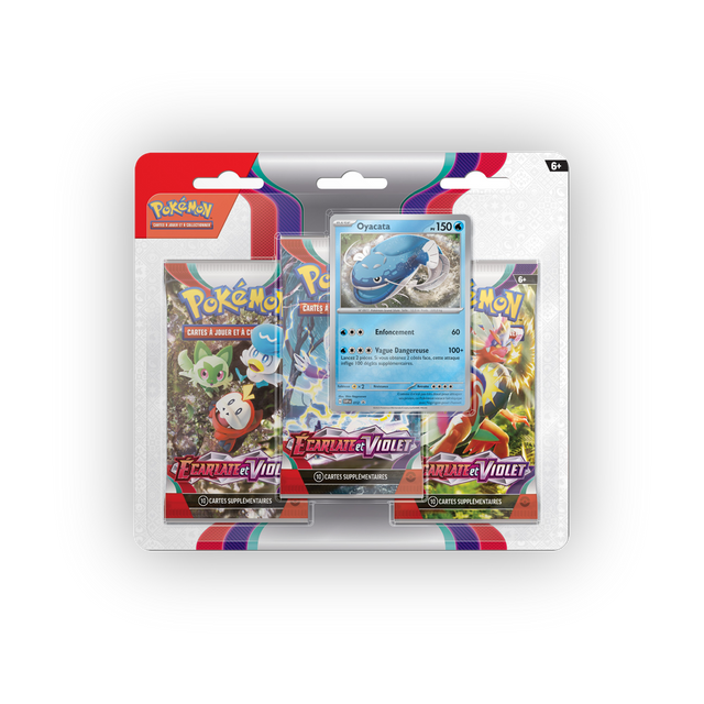 Pokémon - Écarlate et Violet - Tripack - EV01 (FR)