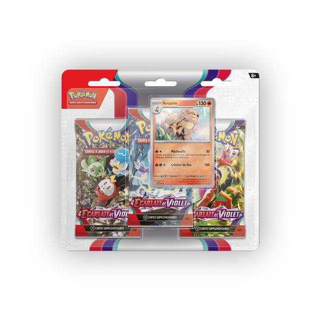 Pokémon - Écarlate et Violet - Tripack - EV01 (FR)