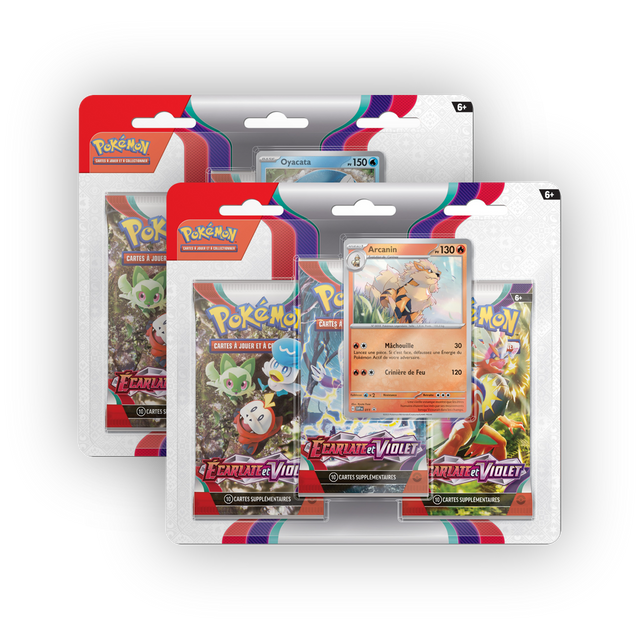 Pokémon - Écarlate et Violet - Tripack - EV01 (FR)