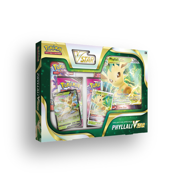 Pokémon - Épée et Bouclier - Coffret - Collection Spéciale - Givrali VSTAR ou Phyllali VSTAR (FR)