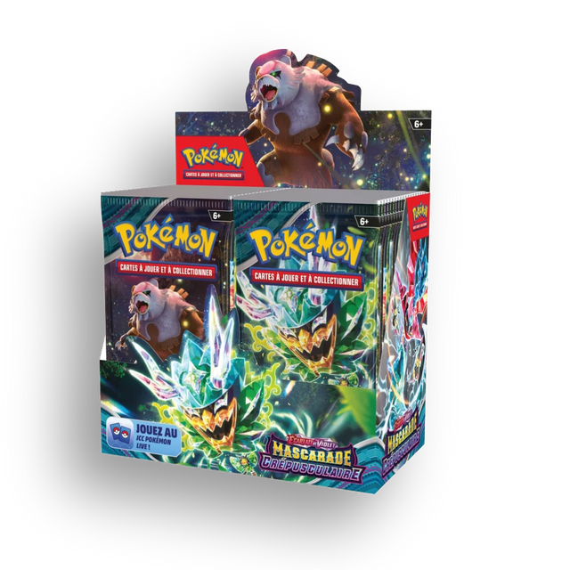 Pokémon - Écarlate et Violet - Boite de Boosters - EV06 - Mascarade Crépusculaire - 36 Boosters (FR)